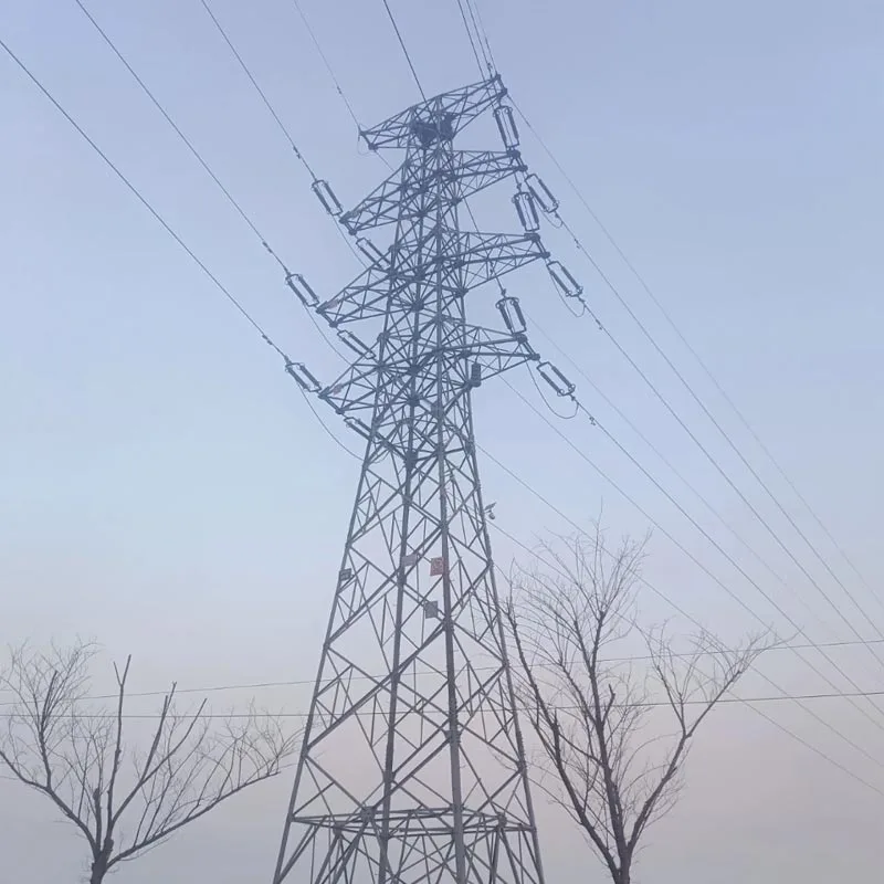 Galvanized Angle Steel Transposition Tower