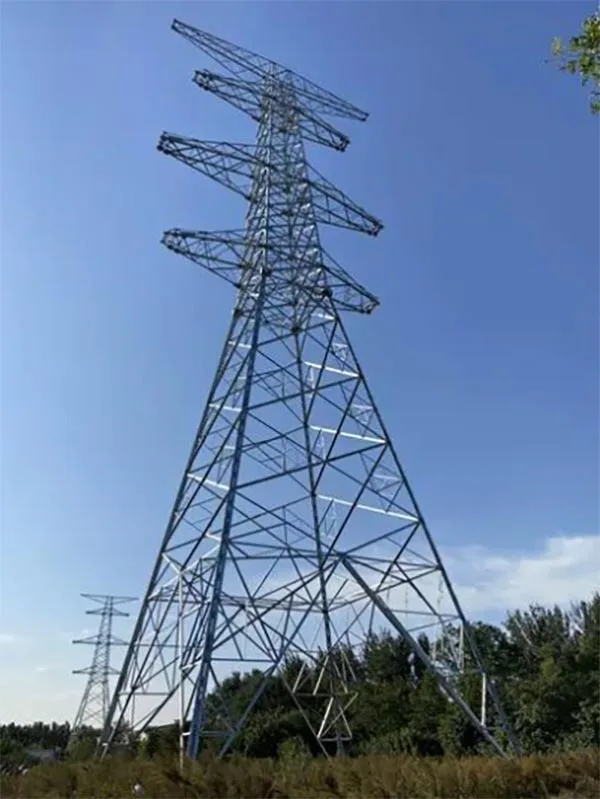 Galvanized Angle Steel Transposition Tower
