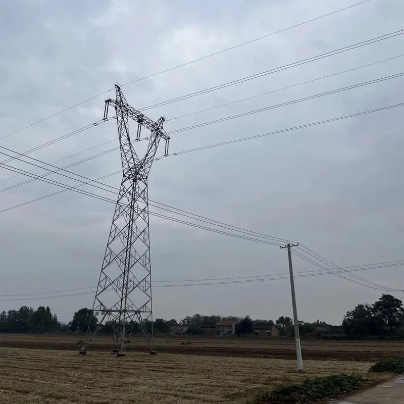 High Voltage Angle Steel Transposition Tower