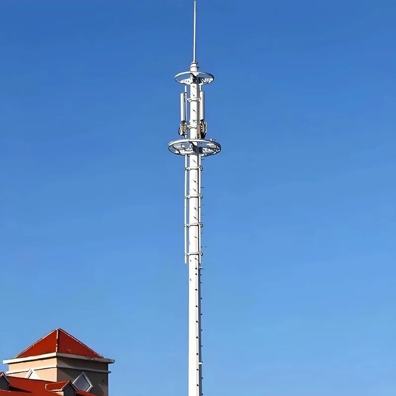 Galvanized Tubular Steel Tower