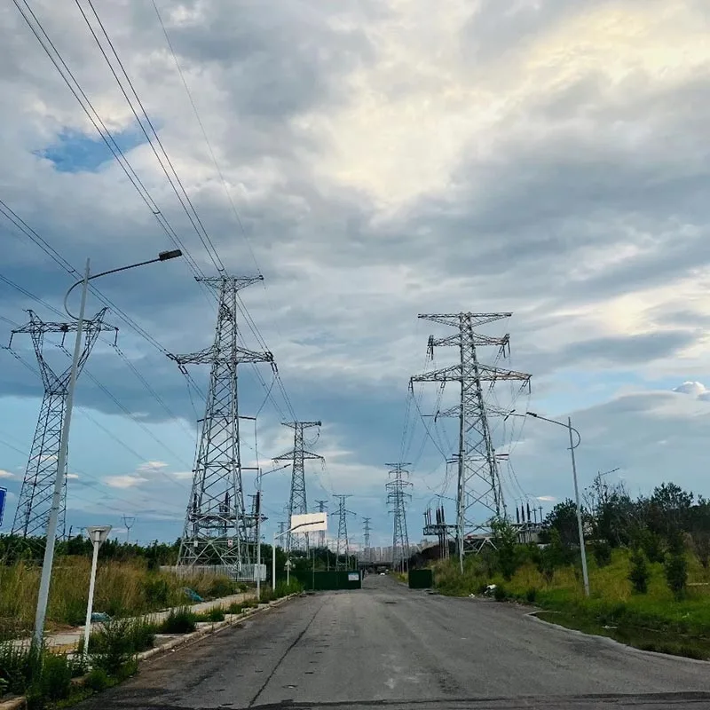 220kV Transmission Line Angle Steel Tower