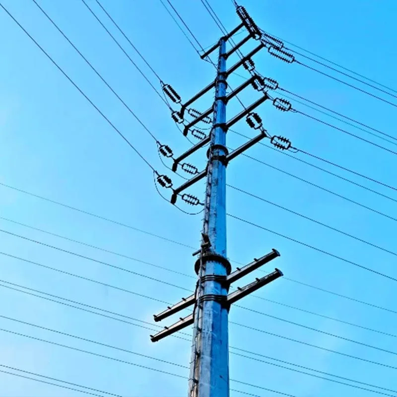 Galvanized Steel Pipe Telecom Tower