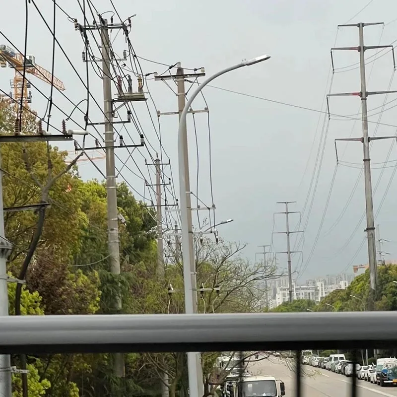 Hot-dip Galvanized Traffic Pole