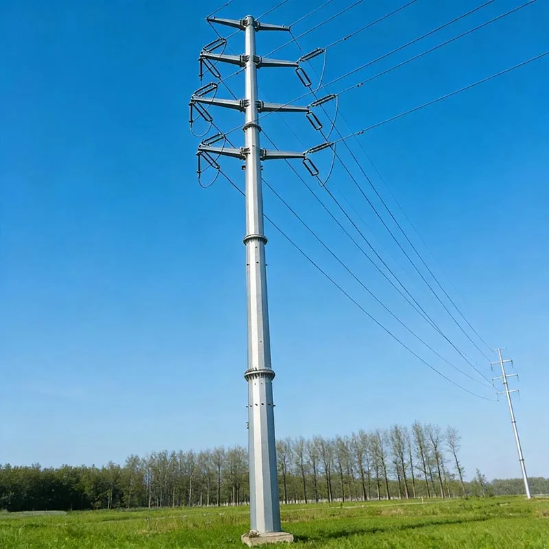 High Voltage Steel Pipe Pole