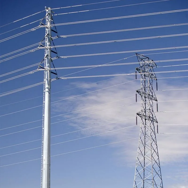Tubular Steel Transmission Tower