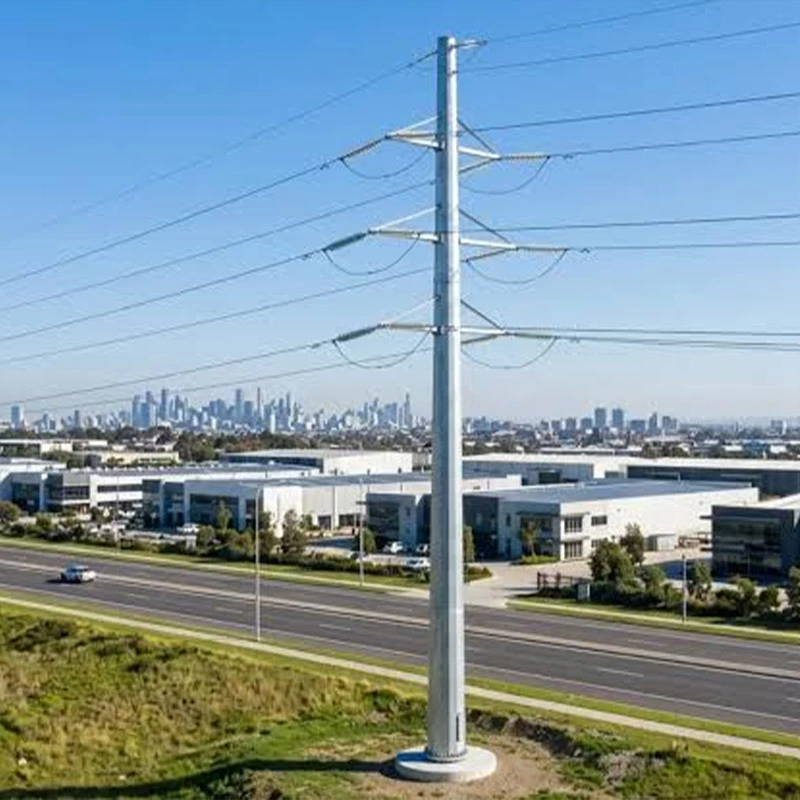 500kV Lattice Steel Tower for Power Line